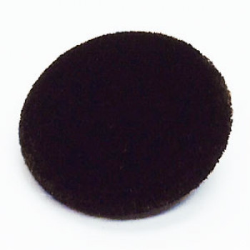 VE-1038 - Dark Brown Velvet Button